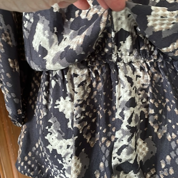 Python Print Batwing Blouse by Express - Picture 13 of 16